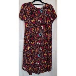 LuLaRoe | Dresses | Lularoe Womens Riley Dress Xs Extra Small Black Grey  Flutter Sleeves New | Poshmark